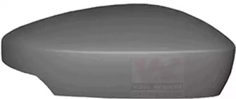 VAN WEZEL 7629844 -  Покрытие, внешнее зеркало
